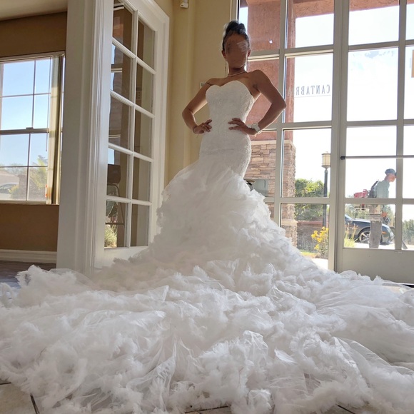 New original design mermaid wedding dress - Picture 4 of 5